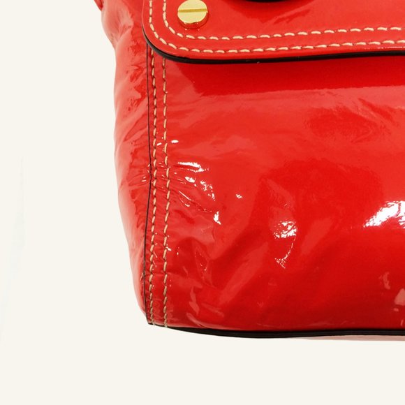 Milly Patent Leather Shoulder Bag - Picture 8 of 12
